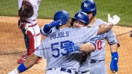 Albert Pujols impulsa a Dodgers en barrida sobre Nationals