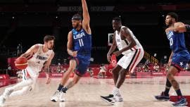 Francia sorprende a Estados Unidos en debut en el basquetbol olímpico