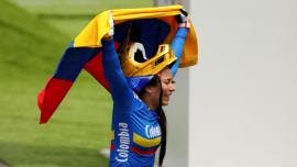 La colombiana Mariana Pajón se lleva la plata en la final de BMX