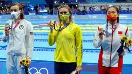 Australiana Ariarne Titmus derrota a Katie Ledecky en final de 400 libres