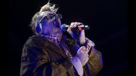 El británico John Lydon 'Johnny Rotten' exvocalista de Sex Pistols.