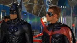 George Clooney y Chris O'Donnell, en la película 'Batman y Robin' de 1997.