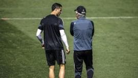 Ancelotti-Cristiano