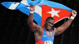 El luchador cubano Mijaín López obtiene su cuarto oro olímpico