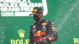 Verstappen gana el Gran Premio de Bélgica, la carrera más corta de la historia