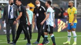 Partido Brasil-Argentina se suspende por infracción al protocolo sanitario