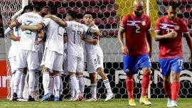 México gana en Costa Rica con gol de penal de Orbelín Pineda