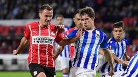 PSV Eindhoven y Real Sociedad dividen puntos; ‘Guti’ se queda en la banca