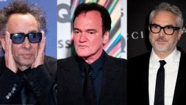 Tim Burton, Quentin Tarantino y Alfonso Cuarón.