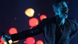 David Gahan, voz y líder del grupo británico Depeche Mode.