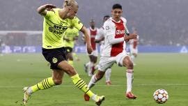 Edson Álvarez es titular en goleada del Ajax sobre Borussia Dortmund