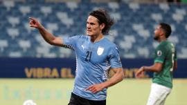 Cavani se reporta en forma para Uruguay pese a poca actividad con Manchester