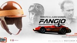 Ganador de la pole del GP de México recibirá un casco de Juan Manuel Fangio
