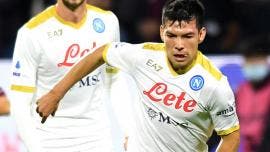 ‘Chucky’ Lozano juega una hora en victoria y defensa de liderato del Napoli