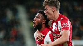 Atlético de Madrid se redime con una goleada sobre Cádiz en un gran partido