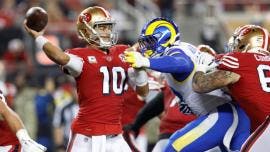 Jimmy Garappolo hace la diferencia en la victoria de 49ers sobre Rams