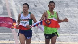Mexicanos Darío Castro y Eloy Sánchez hacen el 1-2 en el Maratón de la CDMX
