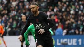 PSG gana a Saint-Etienne con tres asistencias de Messi en debut de Sergio Ramos