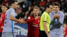 Osasuna rescata empate ante Barcelona y alarga la crisis blaugrana