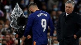 Karim Benzema es baja ante Inter en Champions y duda en el derbi madrileño