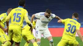 Real Madrid se topa con el muro de Cádiz y ve cortada racha de 10 victorias