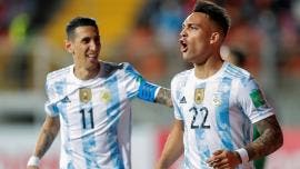 Ángel di María y Lautaro Martínez dan victoria a Argentina sobre Chile