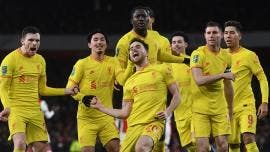 Liverpool vence a Arsenal con doblete de Jota y va a final de la Carabao Cup
