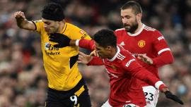 Raúl Jiménez y Wolverhampton vencen a Manchester United en Old Trafford