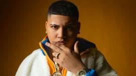 El cantante de música urbana puertorriqueño Ankhal, cuyo nombre de pila es Anthony Mercado Díaz, de 21 años.