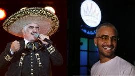 Vicente Fernández y Maluma.