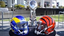 Rams y Bengals chocan en una batalla por la gloria en el Super Bowl LVI