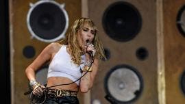 La cantante pop estadounidense Miley Cyrus.