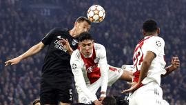 Benfica supera a Ajax y se instala en cuartos de final de la Champions League