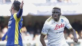 Napoli vence a Verona con doblete de Osimhen en regreso triunfal del ‘Chucky’