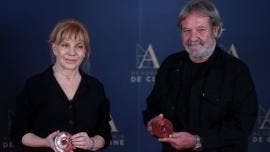 La actriz argentina Cecilia Roth y el actor cubano Jorge Perugorría.