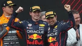 Verstappen y Checo organizan un festival de Red Bull en casa de Ferrari