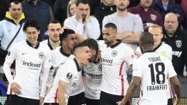 Eintracht toma ventaja sobre West Ham y continúa su idilio en la Europa League