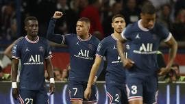 PSG doblega a Olympique de Marsella con Mbappe y Neymar decisivos en el clásico