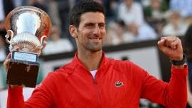 Djokovic vence a Tsitsipas y se corona en el Masters de Roma por sexta vez 