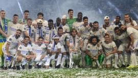 Fin de fiesta de Champions en el Santiago Bernabéu con la despedida de Marcelo