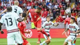 Suiza quita invicto a Portugal en la Nations League con gol de Seferovic