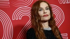 Actriz Isabelle Huppert afirma que nunca ha sufrido machismo en su carrera