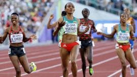 La etíope Tsegay, oro en 5000 metros, se cuelga su segunda medalla en Eugene