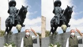 Fernando Vilchis rinde homenaje al General Emiliano Zapata