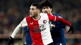 Santiago Giménez, Feyenoord vs PSV, Copa de Países Bajos