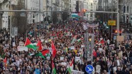 Madrid manifestación apoyo a Palestina
