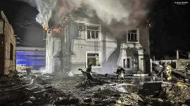 Ucrania edificios destruidos