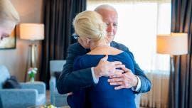 Joe Biden con Yulia