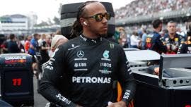Lewis Hamilton en el Gran Premio de México 2023