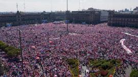 Marcha democracia Zócalo